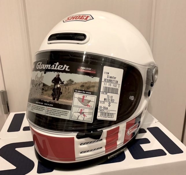 SHOEI Glamster Resurrection 購入！ - 日々のつぶやき